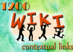 build 1200 contextual WIKI backlinks from over 650 unique domains