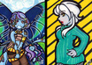 draw an ACEO card of you or your character