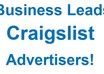 deliver CRAIGSLIST advertiser leads for one business category and one state the majority include email contact small1