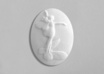 make 5pcs Polymer Clay Cameo type 3