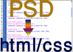 convert your psd template file into html/css with cross browser supported code only