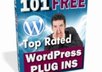 give you easy access to and training on 101 of the top rated FREE Wordpress Plug ins small1