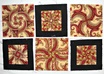 send you these 6 gorgeous kaleidoscope quilt blocks