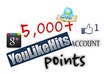 give you 10,000++ points YouLikeHits with 2 new accounts
