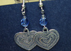 make these heart earrings