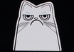 make you a die cut vinyl grumpy cat decal for your car window, laptop, notebook or most any other surface small1