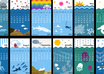 design a 2013 marine themed calendar