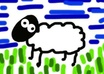 draw a simplistic custom sheep based on your wishes