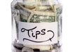 accept a tip for a job well done