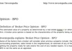 do Broker Price Opinions on Real Estate