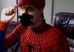 deliver a message as Spiderman