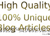 write a 400 word 100 percent unique blog article on the subject of your choice small1