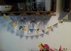 send you a handmade decorative Garland from vintage French magazines in an attractive envelope