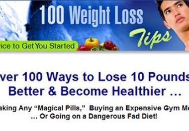 give you 100 Weight Loss Tips with software gift big1