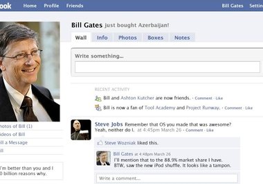 create a Facebook fan page for you big1