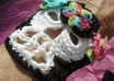 make you a crocheted Day of the Dead bracelet