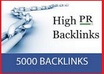 submit Your Website or Blog Link To Over 5,000 High Quality BACKLINKS,Directories and Search Engines