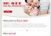 design a email template to promote your blog / website / product elegant