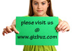 take a photo of my daughter holding a promotional sign using your message, logo, slogan, product pricing
