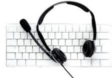 transcript your 15 mins audio or video  into words big1