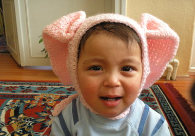 corchet you a rabbit hat big1