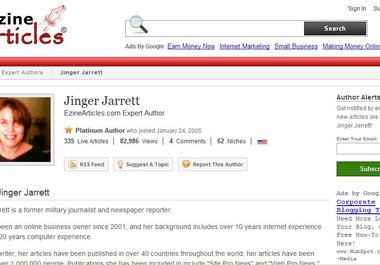 write a 400 word review of your book, ebook or other product and submit to hundreds of article directories big1