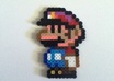 recreate your 8 or 16 bit video game character using perler beads