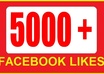 give you 5,000++ Real [PERMANENT] facebook likes or fans to your facebook fanpages all likes deliver within few hours