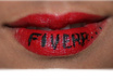 take a high RESOLUTION photo of my lips with your message