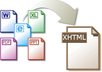 convert your pdf, word, powerpoint document or files to proper html page to be uploaded on website
