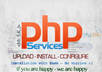 upload, Install and configure any PHP script on your server