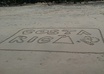 write your message in Costa Rican sand