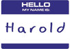 give your car or vehicle or mode of transportation a 'name'