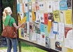 hang 50 flyers at Columbia University