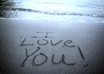 write your message in the sand of Hawaii