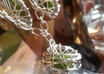 make beautilful wire wrapped earrings