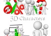 give you 100 3D Characters to add to your blog, site or ebooks etc small1