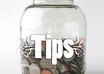 humbly accept a tip for over delivery and or superb service