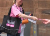 hand out 100 flyers in ANY major city or sports arena