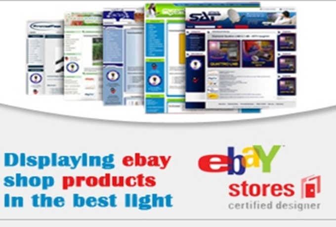 design your ebay template selling pages - fiverr