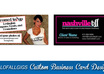 design a custom, professional business card for your business