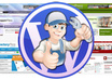 modify or correct any error in wordpress or joomla