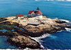 mail a postcard from Boothbay Harbor, Maine