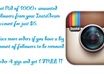 remove 1000+ inactive InstaGram followers from your profile in 24 hours