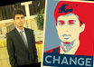 create an Obama Hope styled poster of you