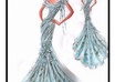 sketch frontal any bridal dream dress
