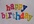 create a personalised Happy Birthday message
