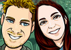 draw for you an SIMPLE style caricature in my style as you like it