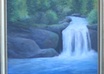 send a greeting card of a beautiful waterfall painting small1