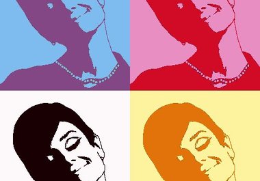 create a pop art design of you or your family member big1